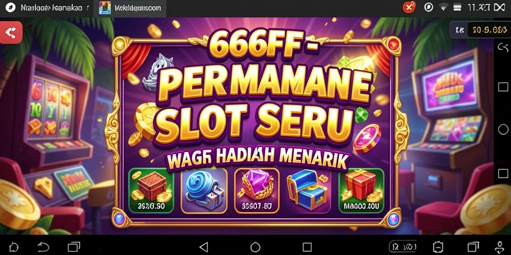 Tampilan gameplay Slot 666FF dengan efek grafis yang menakjubkan.