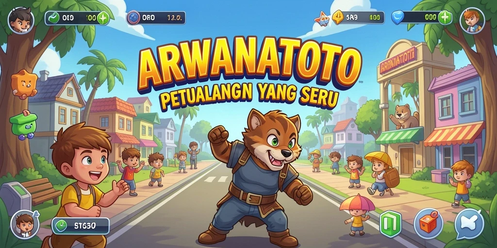 Tangkapan layar ARWANATOTO menampilkan keseruan gameplay Arcade.