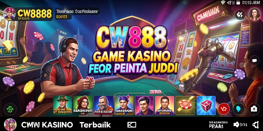 Tampilan gameplay CW8888 yang menarik dan interaktif.