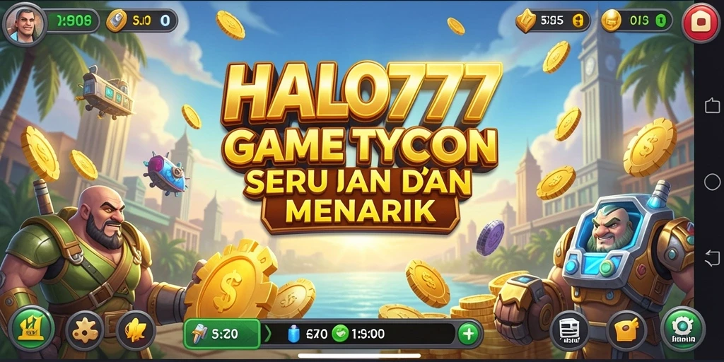 Tangkapan layar permainan HALO777 yang menunjukkan strategi bisnis yang menarik.