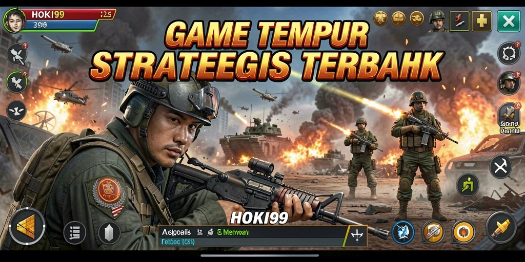 Screenshot HOKI99 menampilkan pertempuran seru dalam gameplay TPS.