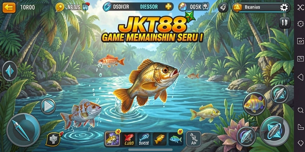 Tangkapan ikan yang memukau dalam gameplay JKT88.