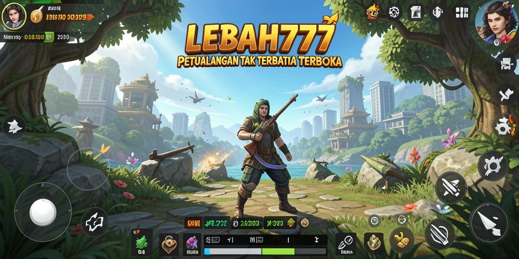 Gameplay <strong>LEBAH777</strong> yang menarik di dunia terbuka.