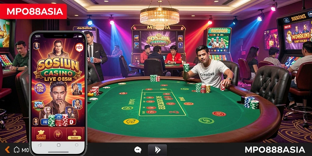 Gameplay Live Casino yang menarik di MPO88ASIA dengan dealer profesional.