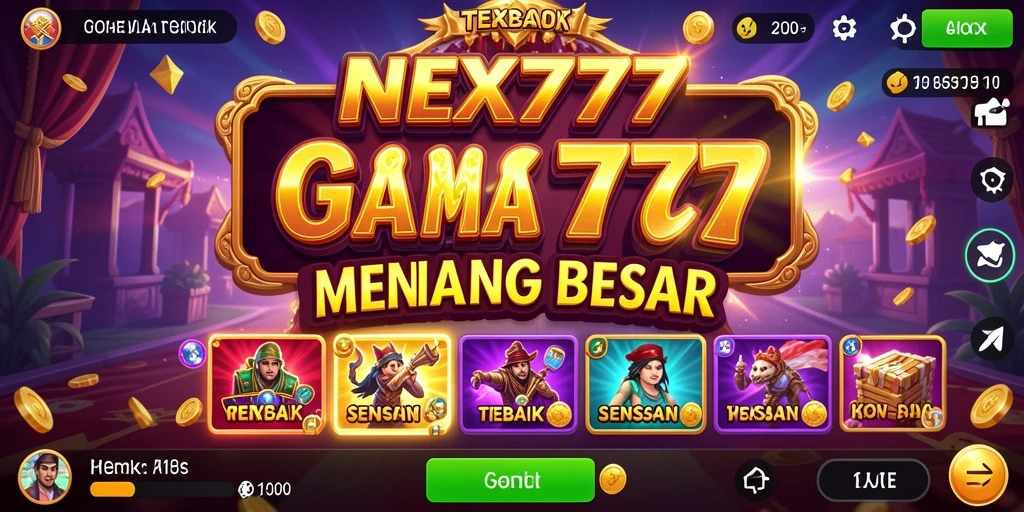 Gameplay NEX777 yang menegangkan dengan tampilan visual yang menarik.