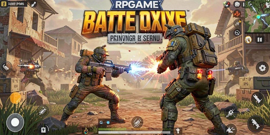 Tampilan gameplay RPGAME yang seru dan mendebarkan.
