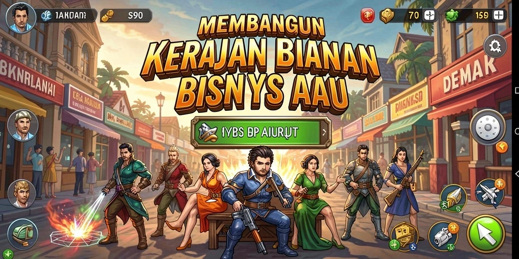 Tampilan gameplay menarik dari S80 yang penuh tantangan Tycoon.