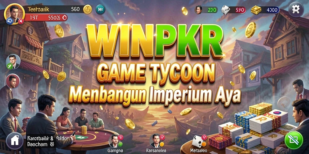 Tampilan menarik dari gameplay <strong>WINPKR</strong> yang menawarkan strategi dan keseruan.